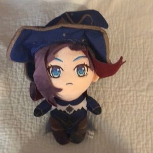 Genshin impact plushie Lisa crotchet.